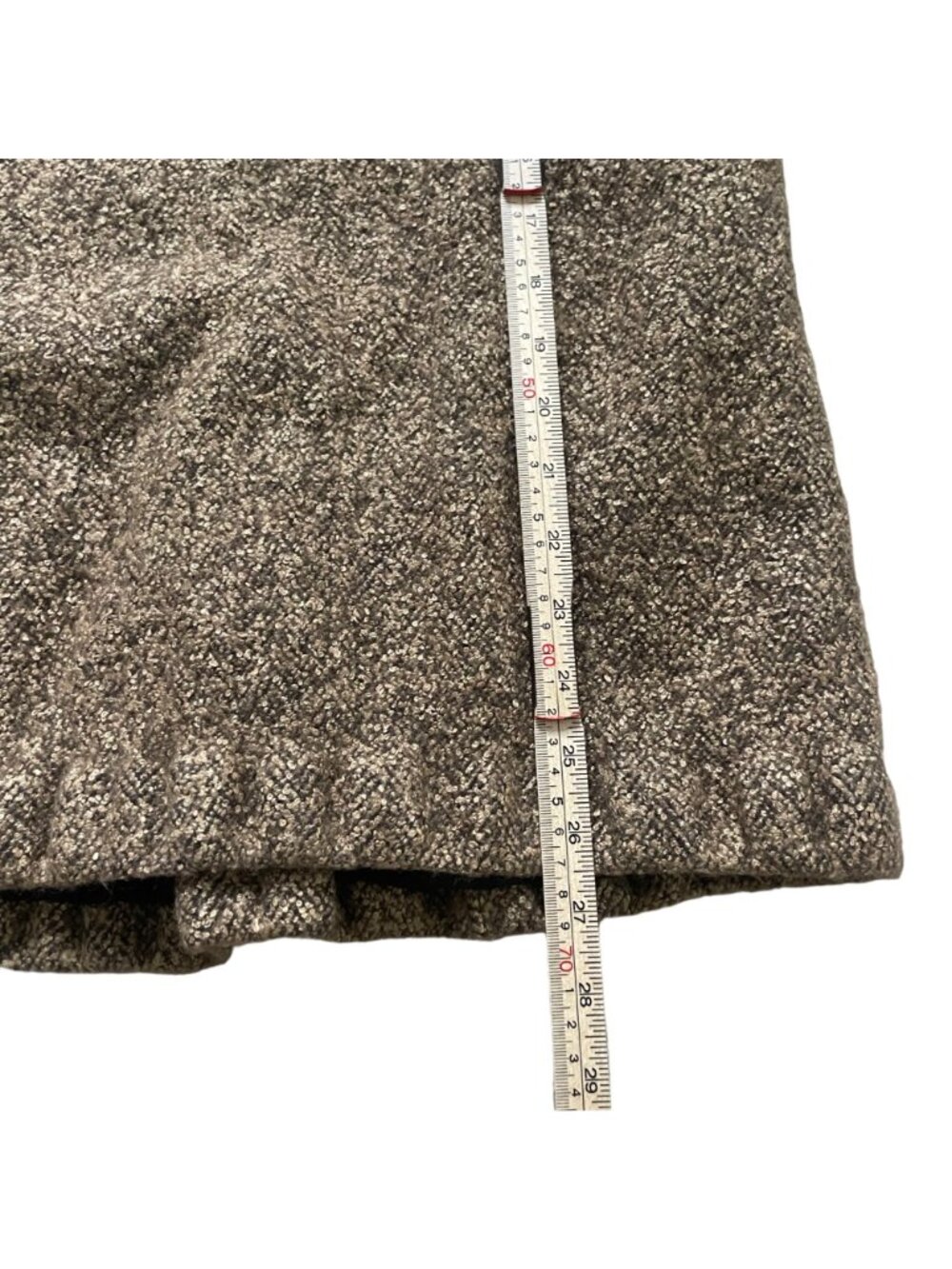Ann Taylor Loft Womens Brown Tweed Wool Pencil Skirt 8 - Picture 4 of 9